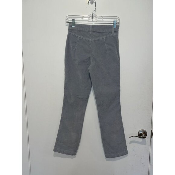 NWT Free People Pearl Blue High Time Kick Flare Mid Rise Slim Fit Pant Women siz - Picture 7 of 12
